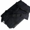 44L Foldable Duffel Bag Gym Sports Luggage Travel Foldaway School Bags - Black - Image 3