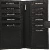 Pierre Cardin Leather Passport Holder Travel Wallet w/ RFID Protection - Black - Image 2