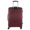 Pierre Cardin 76cm Large Hard-Shell Suitcase Travel Luggage Bag - Burgundy - Image 3