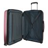 Pierre Cardin 76cm Large Hard-Shell Suitcase Travel Luggage Bag - Burgundy - Image 4