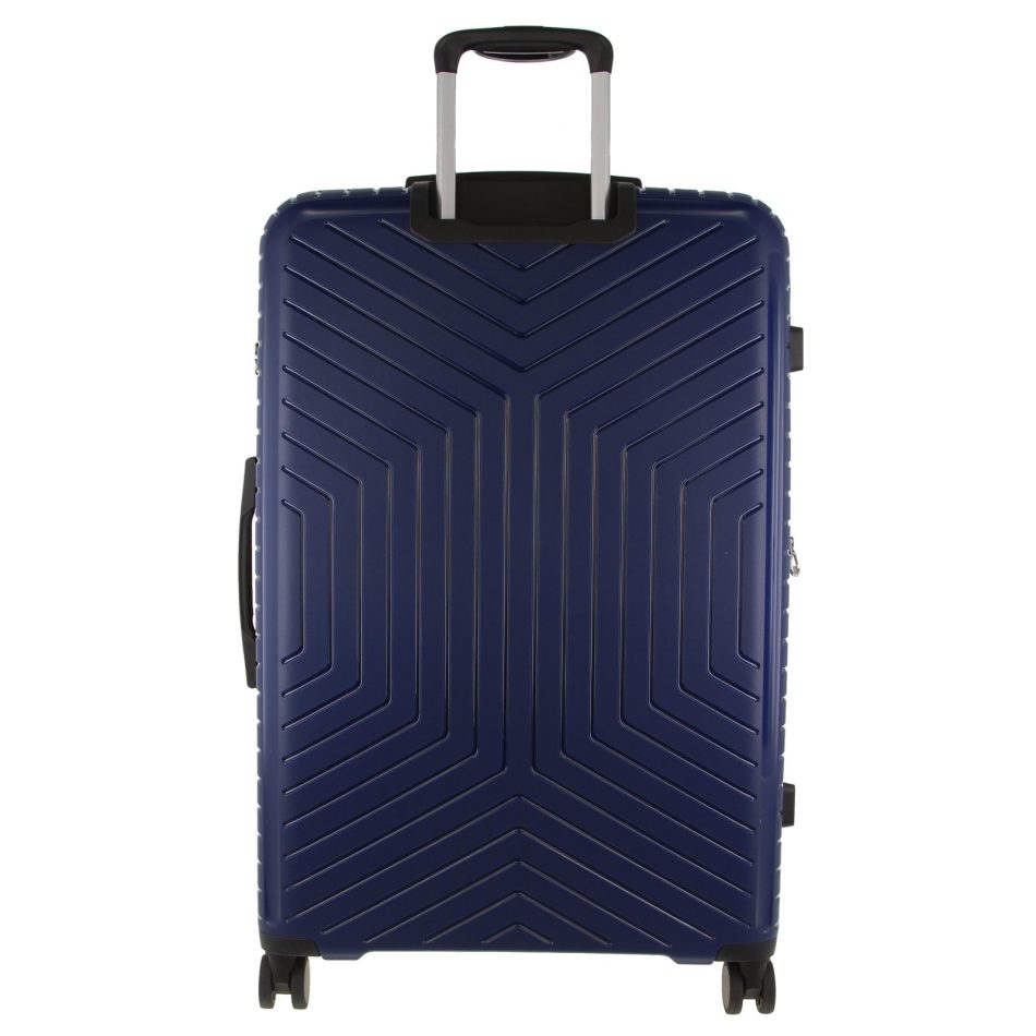 Pierre Cardin 65cm Medium Hard-Shell Suitcase Travel Luggage Bag - Navy - Image 3
