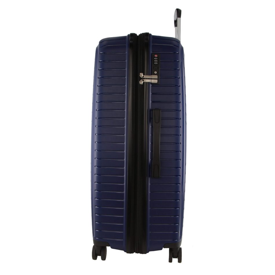 Pierre Cardin 65cm Medium Hard-Shell Suitcase Travel Luggage Bag - Navy - Image 5