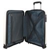 Pierre Cardin 65cm Medium Hard-Shell Suitcase Travel Luggage Bag - White - Image 4