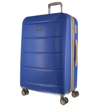 Pierre Cardin Hardshell Cabin Luggage Bag Travel Carry On TSA 54cm (49L) - Ocean
