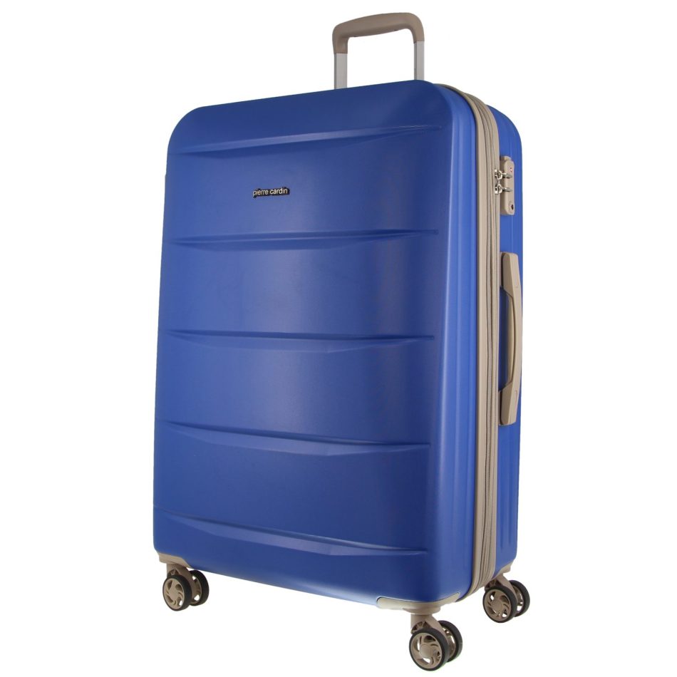 Pierre Cardin Hardshell Cabin Luggage Bag Travel Carry On TSA 54cm (49L) - Ocean - Image 2