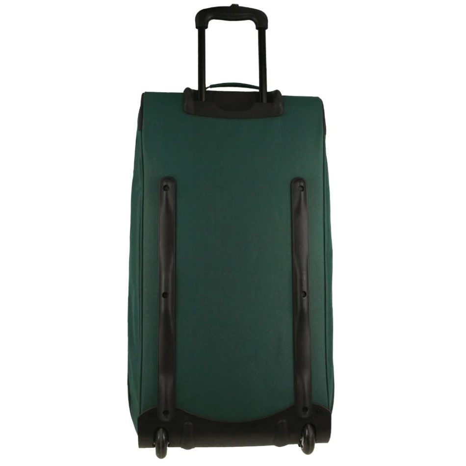 Pierre Cardin Trolley Bag Medium Soft Travel Luggage Wheeled Duffle 72cm - Green - Image 5