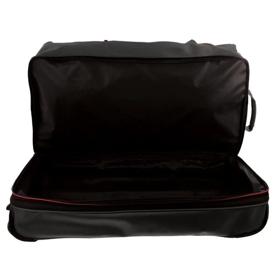 Pierre Cardin Trolley Bag Large Soft Travel Luggage Wheeled Duffle 82cm - Black - Image 3