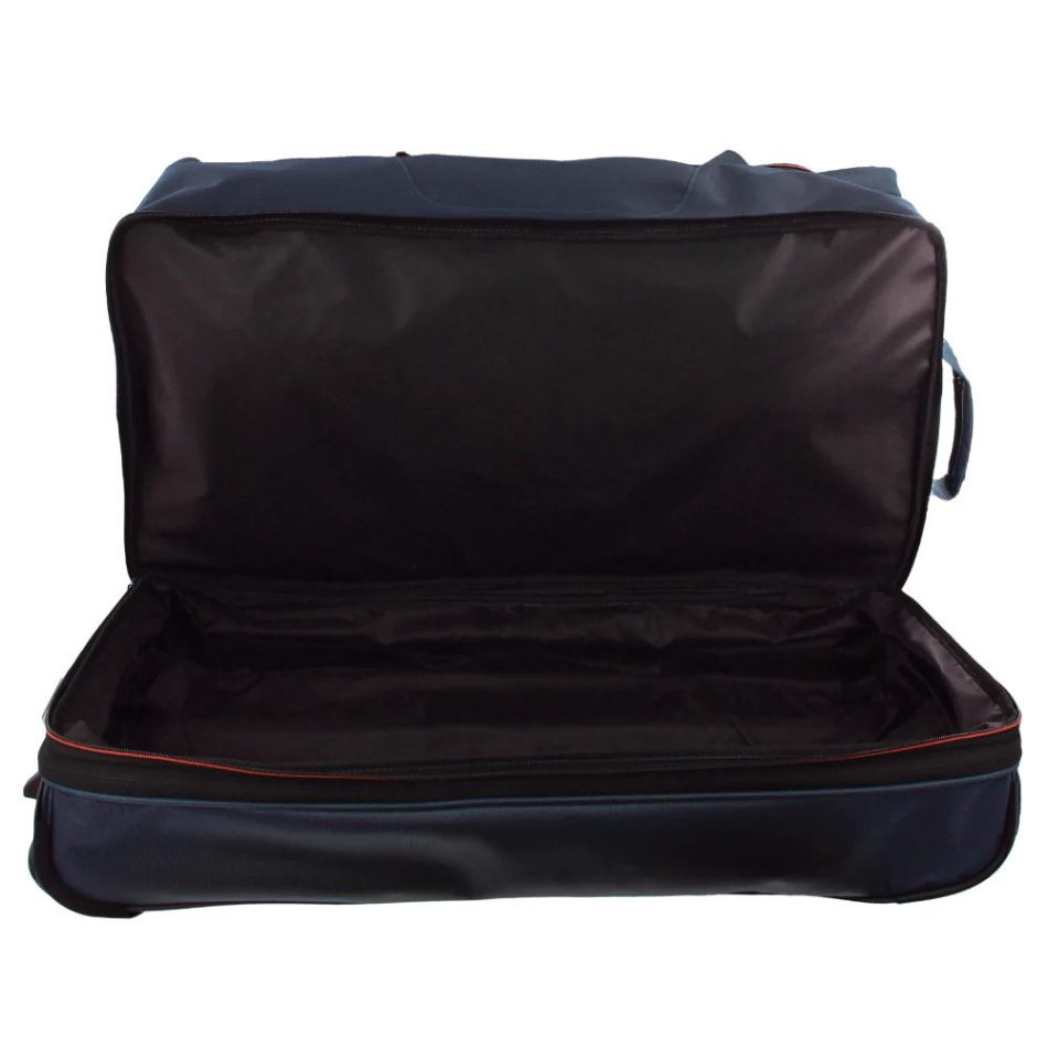 Pierre Cardin Trolley Bag Large Soft Travel Luggage Wheeled Duffle 82 Cm - Navy - Image 3