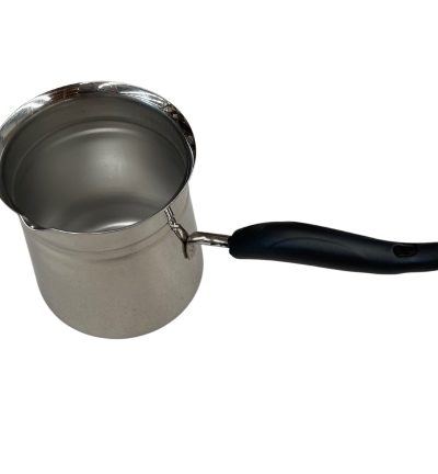 1.2L TURKISH COFFEE POT Milk Warmer Jug w Handle STAINLESS STEEL