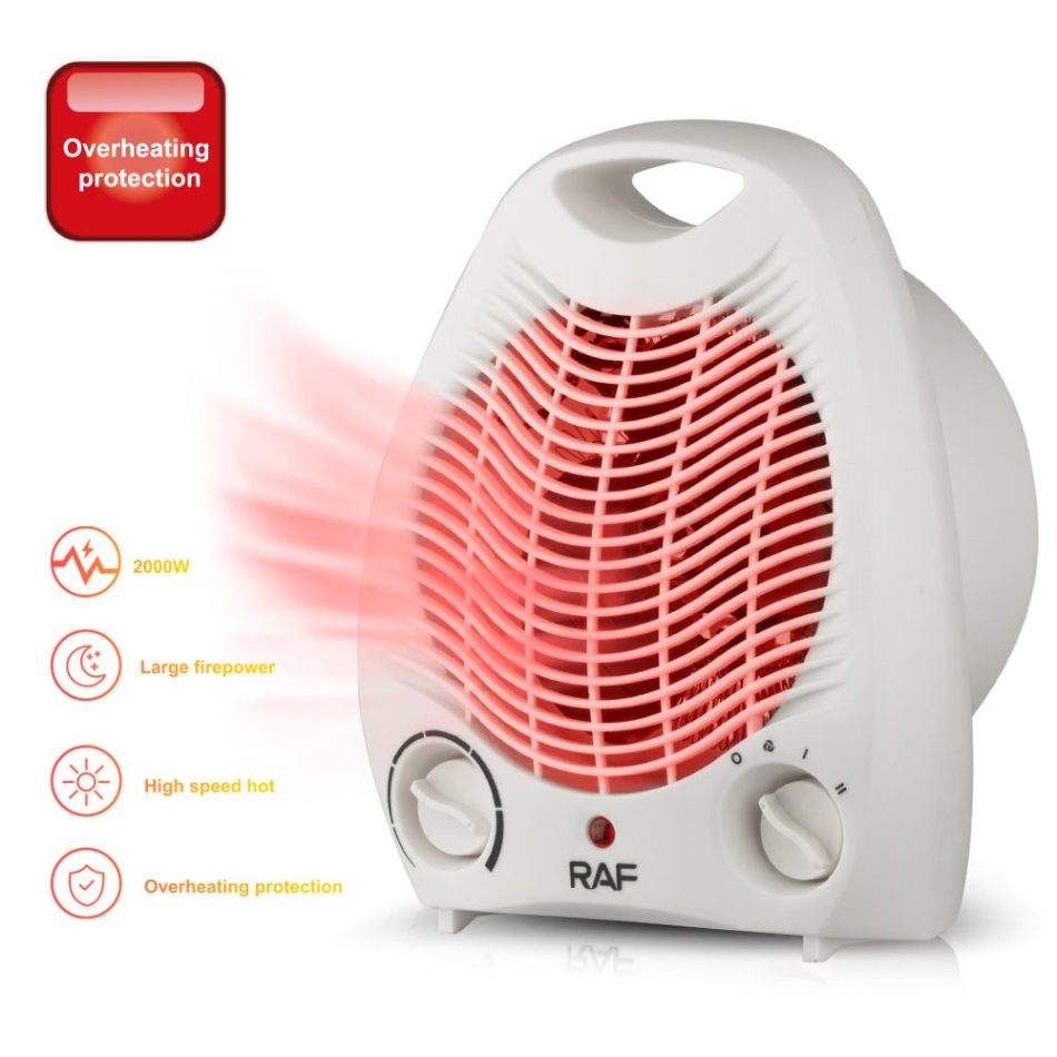 Electric Fan Heater – Powerful & Safe Heating Overheating Protection - Image 2