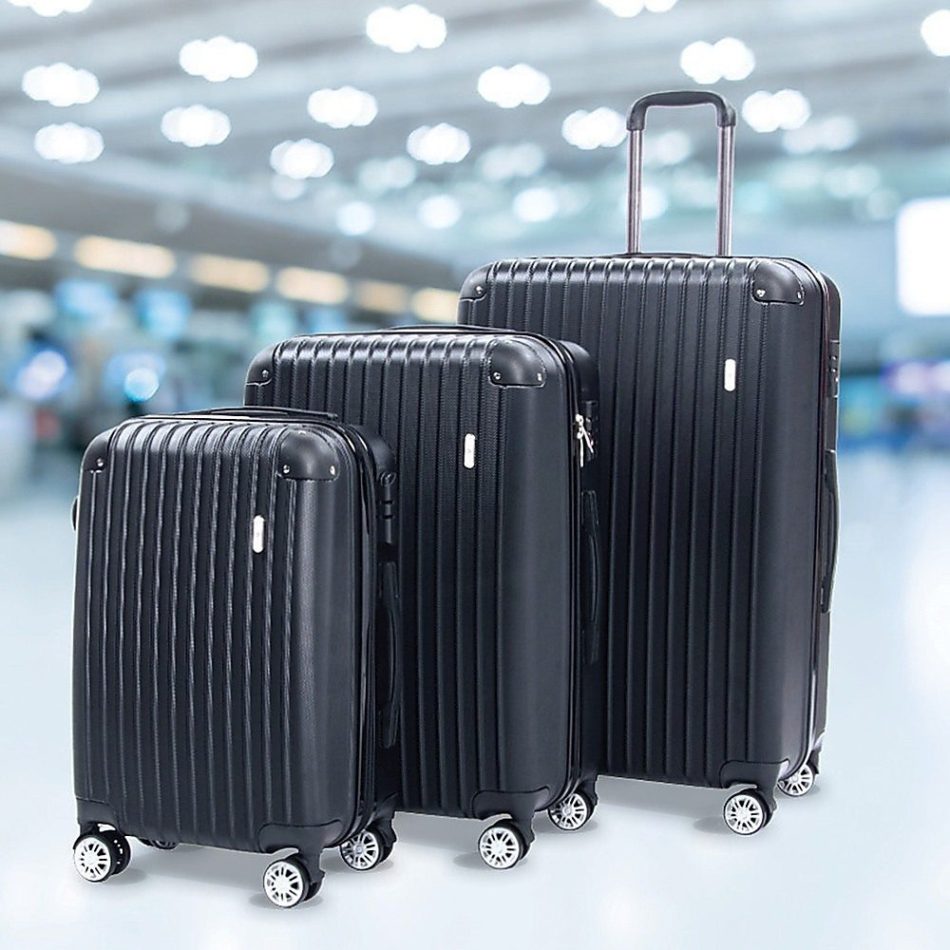 Delegate Suitcases Luggage Set 20" 24" 28"Carry On Trolley TSA Travel Bag - Image 2
