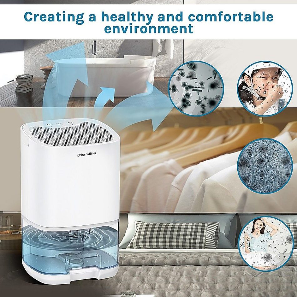 1000ML Mini Dehumidifier Portable Air Dryer Office Moisture Absorber Machine - Image 5