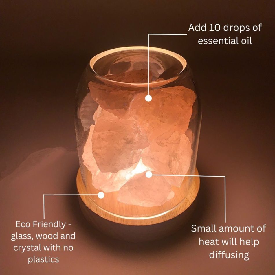 Aurora Crystal Diffuser - Rose Quartz - Image 3