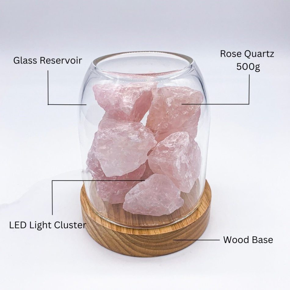 Aurora Crystal Diffuser - Rose Quartz - Image 4