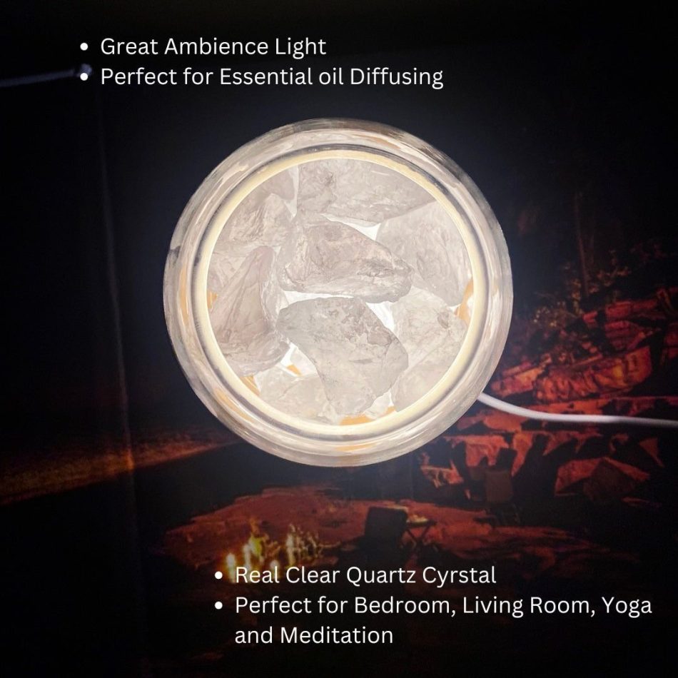 Aurora Crystal Diffuser - Clear Quartz - Image 2
