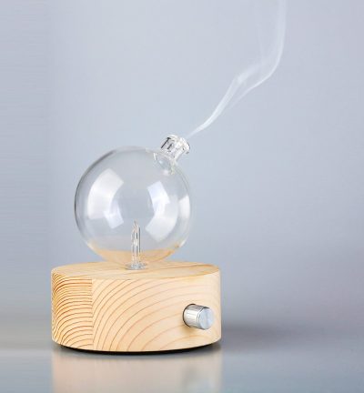 Geometry Round Nebuliser - Waterless Diffuser | Essential oil Burner | Aromatherapy| Home Fragrance