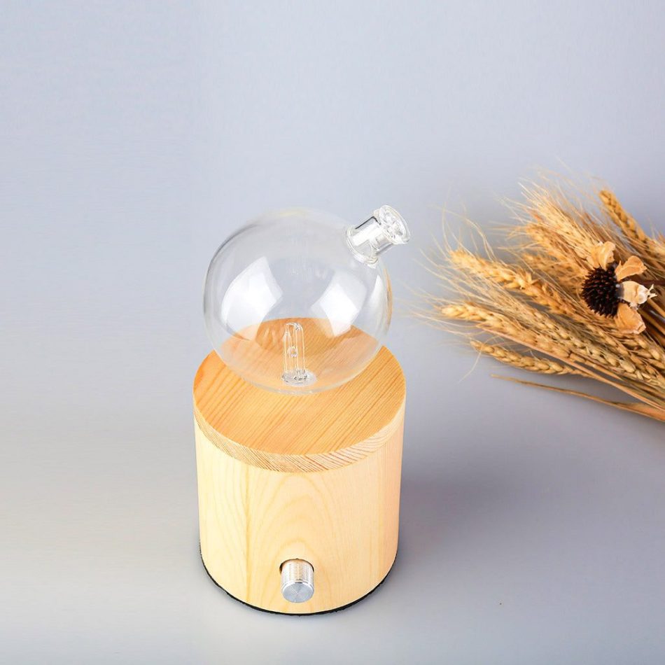 Geometry Cylinder Nebuliser - Waterless Diffuser | Essential oil Burner | Aromatherapy| Home Fragrance - Image 3