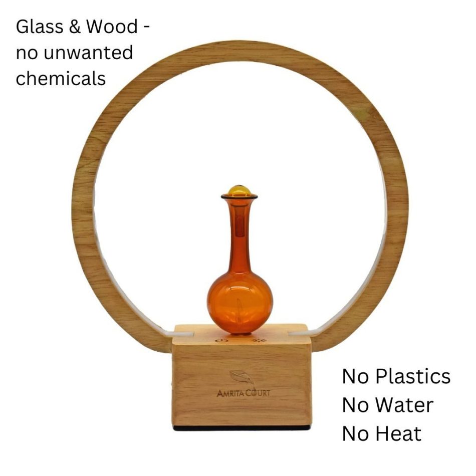 LUNA (Nebuliser+Ringlight) - Waterless Diffuser | Essential oil Burner | Aromatherapy| Home Fragrance - Image 2