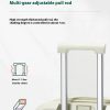 Smart Carry-On Luggage with Cup Holder & USB Charging Port - White Color Spinner Suitcase for Travel Convenience  24 inch - Image 4