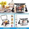 Clear PVC Shoulder Bag - Transparent Travel and Stadium-Approved Tote with Zipper(Pink) - Image 3