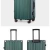Aluminum Alloy Hard-Shell Suitcase with TSA Lock -20" Spinner Luggage in Green - Image 3