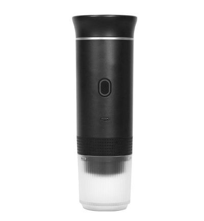Black Portable Espresso Coffee Machine - Universal 3-in-1 Capsule, Coffee Powder, and Espresso Maker