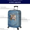 L 25-28 Inch Elastic Luggage Cover with Zipper, Travel Suitcase Protector, Scratch Resistant Luggage Cover - Image 3