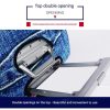 L 25-28 Inch Elastic Luggage Cover with Zipper, Travel Suitcase Protector, Scratch Resistant Luggage Cover - Image 4