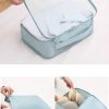 Light Blue Travel Packing Cube Set - 7-Piece Luggage Organizer for Clothes, Toiletries, and Accessories - Image 5
