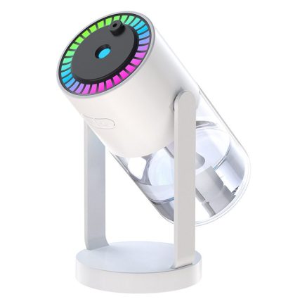 White Starry Night Projector Humidifier - Night Light with Romantic Mist Effect