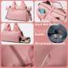Blue Oxford Fabric Women's Shoulder Bag, Large Capacity Yoga & Gym Bag with Separate Shoe Compartment - Stylish & Functional Sport Bag - Image 2