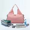 Blue Oxford Fabric Women's Shoulder Bag, Large Capacity Yoga & Gym Bag with Separate Shoe Compartment - Stylish & Functional Sport Bag - Image 5
