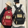 Khaki Stylish and Simple Backpack for High School and College Students – Trendy Women’s Casual Backpack for Travel and Daily Use - Image 3
