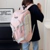 Light Green Large Capacity Travel Backpack - Multi-Function Carry-On Bag for Clothes, Luggage Storage, and Business Trips - Image 2