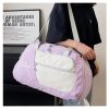 Light Green Large Capacity Travel Backpack - Multi-Function Carry-On Bag for Clothes, Luggage Storage, and Business Trips - Image 5