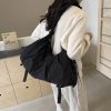 White Fashionable Lightweight Shoulder Bag - Compact Fitness Yoga Sports Bag for Women, Casual Training Bag - Image 3