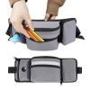 Black Portable Dog Training Bag - Multi-Function Pet Snack Pouch, Waste Bag Holder, and Training Waist Bag for Dog Walking and Outdoor Adventures - Image 2