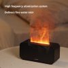 White Timing Simulation Aroma Diffuser Usb Household Flame Humidifier Aromatherapy Machine Spray Air Flame Humidifier Diffuser - Image 2