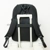 Dark Blue Casual Korean Style Backpack - Versatile Laptop Bag for Students, Business, and Travel - Fashionable and Practical - Image 3