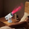Pink Starry Sky Projection Humidifier – USB Ultrasonic Car and Home Air Humidifier, Mist Diffuser for Hydration - Image 2