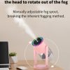 Pink Starry Sky Projection Humidifier – USB Ultrasonic Car and Home Air Humidifier, Mist Diffuser for Hydration - Image 4