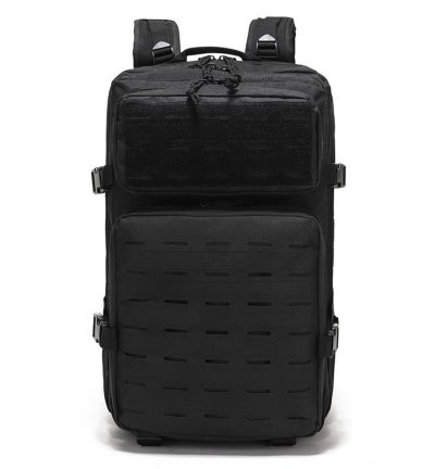 Black Outdoor sports backpack Large capacity travel commuter backpack Water-proof multifunctional backpack