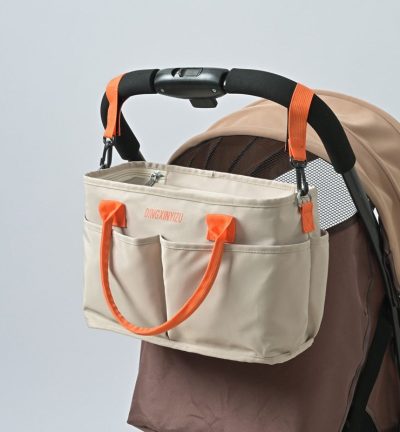 Khaki Multi-Function Diaper Bag with Insulated Lining, Large Capacity Mommy Bag, Shoulder & Crossbody Baby Bag