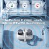 White Without humidity display Wireless Dust Mite Vacuum Cleaner with UV Sterilization and 10000Pa Suction - Model HK-518 - Image 3