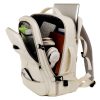 Large Capacity Travel Backpack with USB Charging Port - Black - Image 3