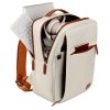 Off White Waterproof Business Backpack - 31L Capacity, Stylish and Versatile - Image 2