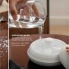 Flame Mountain Aroma Diffuser - 7-Color LED Light, 130ml Capacity, Ultrasonic Mist Maker for Home or Office, White - Image 5