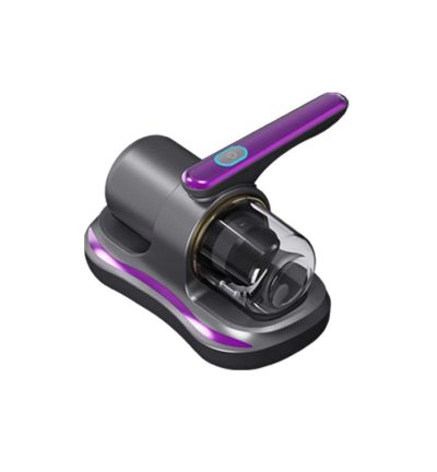 Purple Handheld Dust Mite Vacuum Cleaner - Cordless, High Suction Power, USB Rechargeable