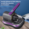 Gold Handheld Dust Mite Vacuum Cleaner - Cordless, High Suction Power, USB Rechargeable - Image 2