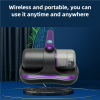 Gold Handheld Dust Mite Vacuum Cleaner - Cordless, High Suction Power, USB Rechargeable - Image 3